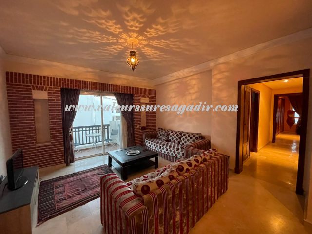 Apartment with kasbah view and interior courtyard