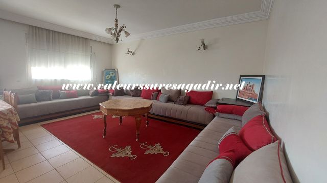 Appartement 3 ch. meublé