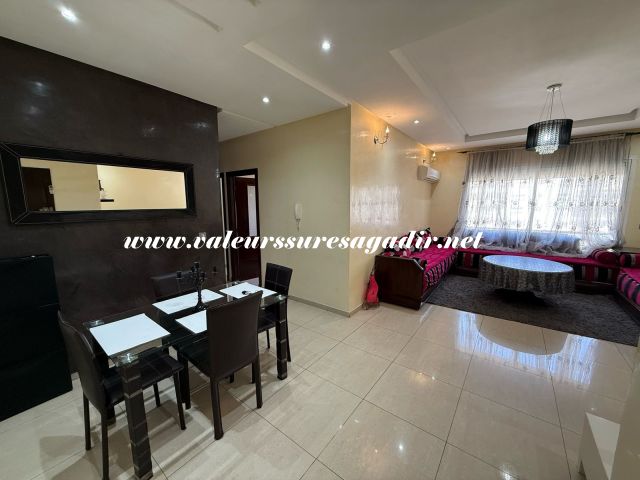 Appartement meublé à louer avec piscine et parking privatif