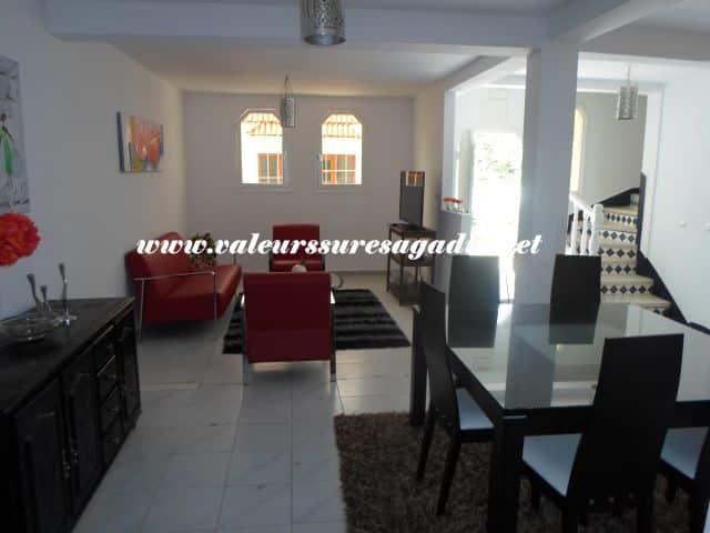 Villa meublée à louer Charaf- Agadir